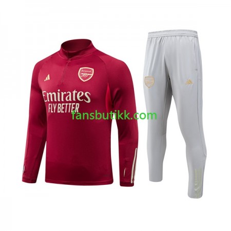 Arsenal rød Trenings Collegegenser Set 2023-2024
